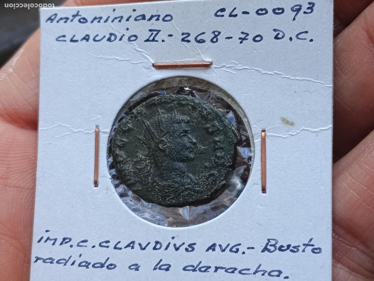 Monedas Imperio romano: Antoniniano de Claudio II el g&oacute;tico - Foto 1