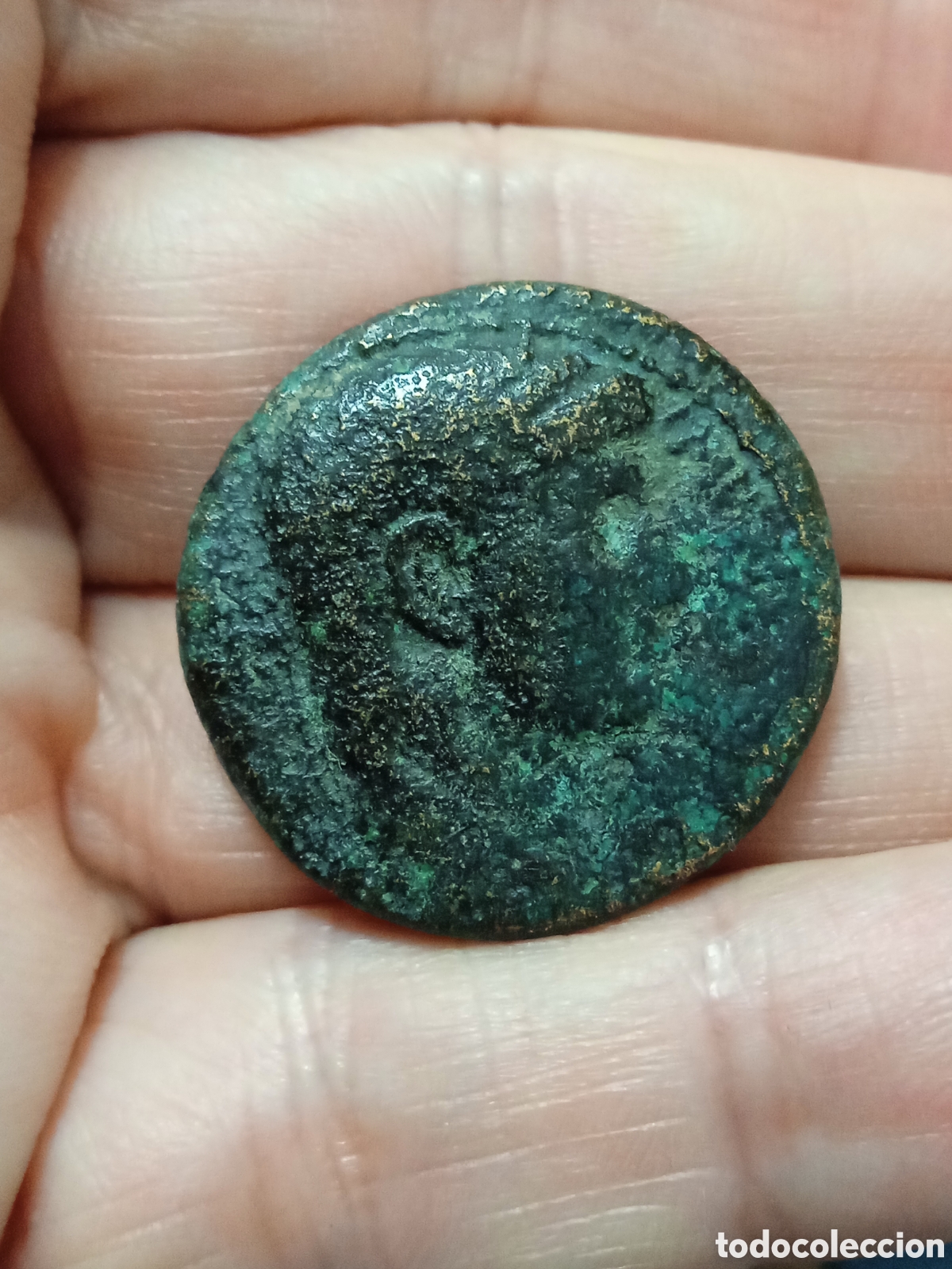Monedas Imperio romano: 63- BRONCE 25 MM. DE NER&Oacute;N CECA DE ANTIOCHIA - Foto 1
