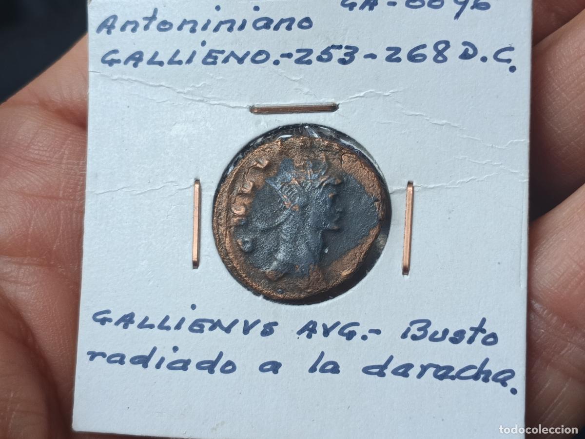 Monedas Imperio romano: antoniniano de Galieno - Foto 1