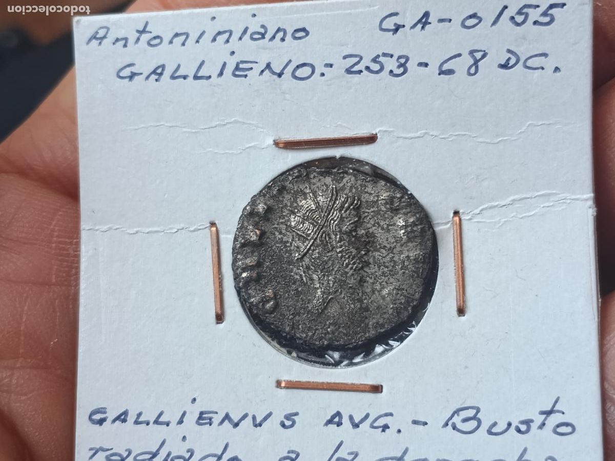 Monedas Imperio romano: antoniniano de Galieno - Foto 1