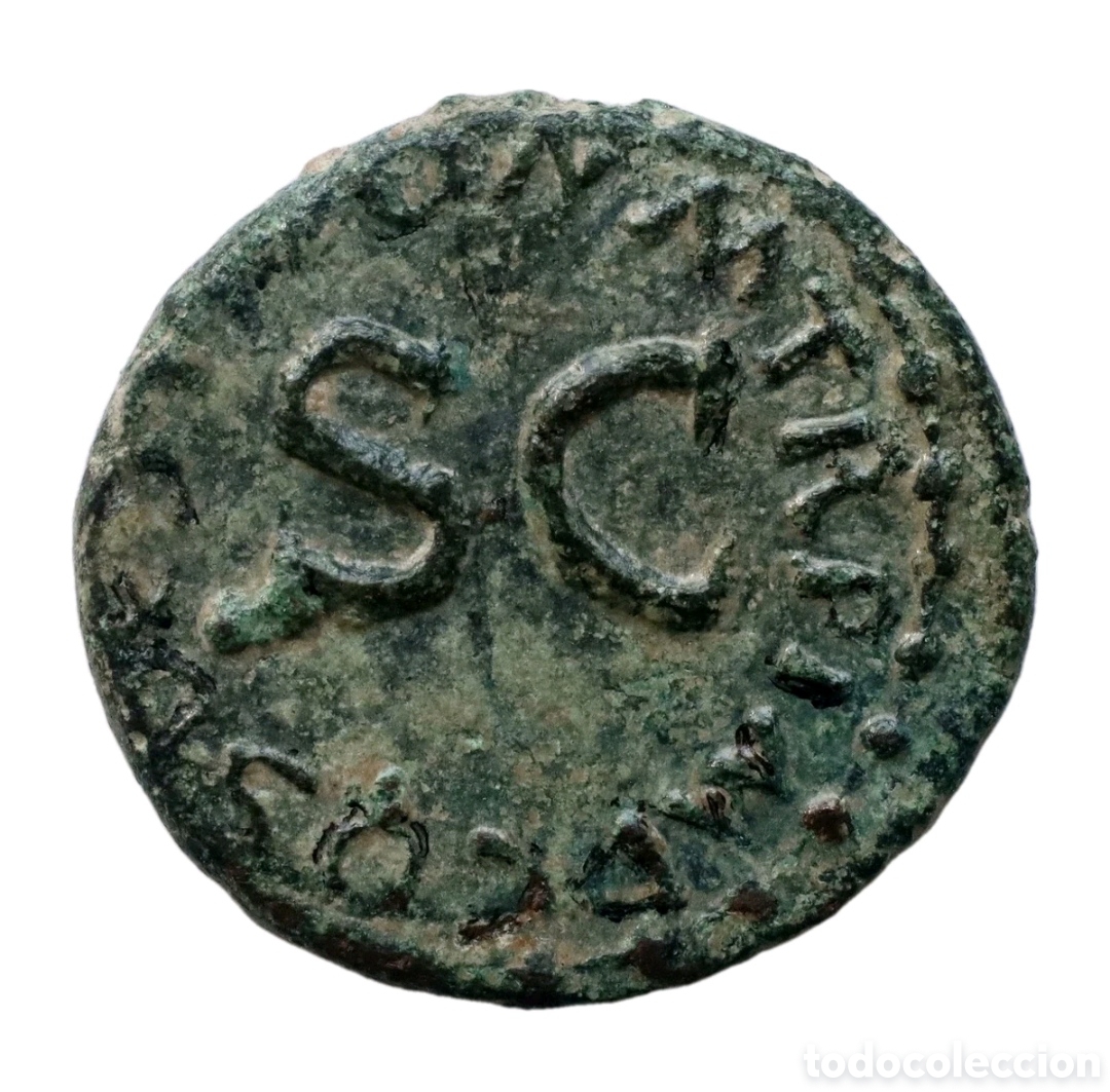 Monedas Imperio romano: CUADRANTE CLAUDIO MANO Y BALANZA 41-54 D.C. - Foto 1