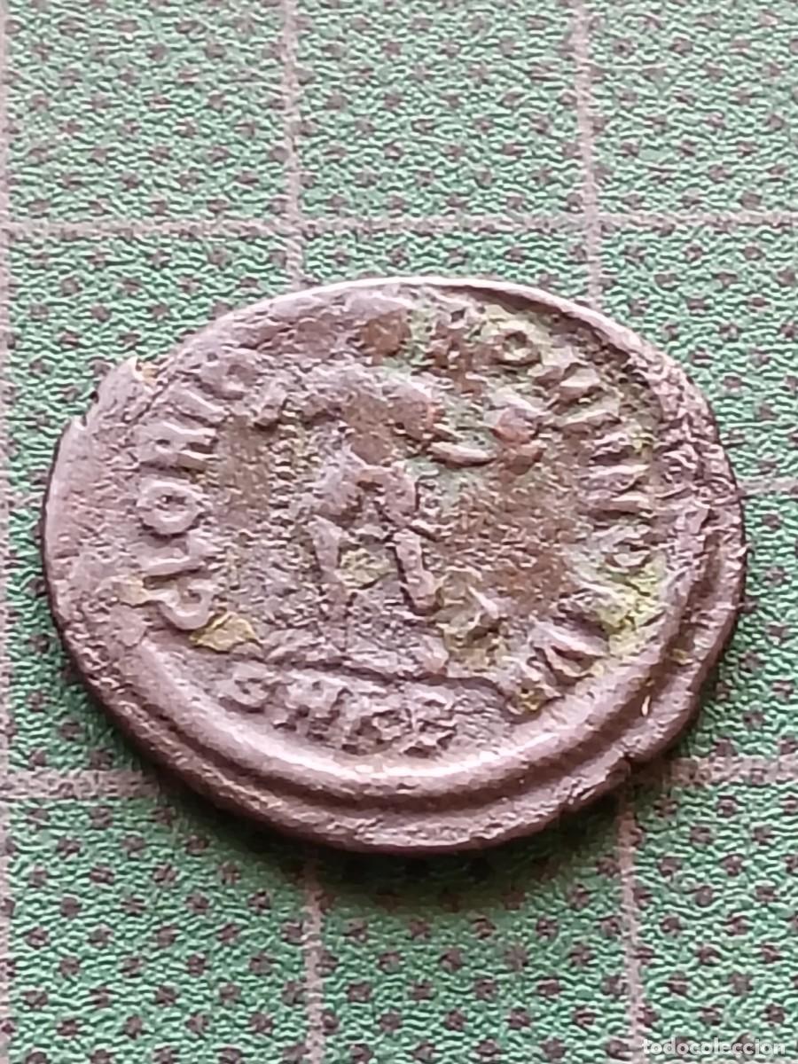 Monedas Imperio romano: ROMA: HONORIO - MAIORINA REDUCIDA - Foto 2