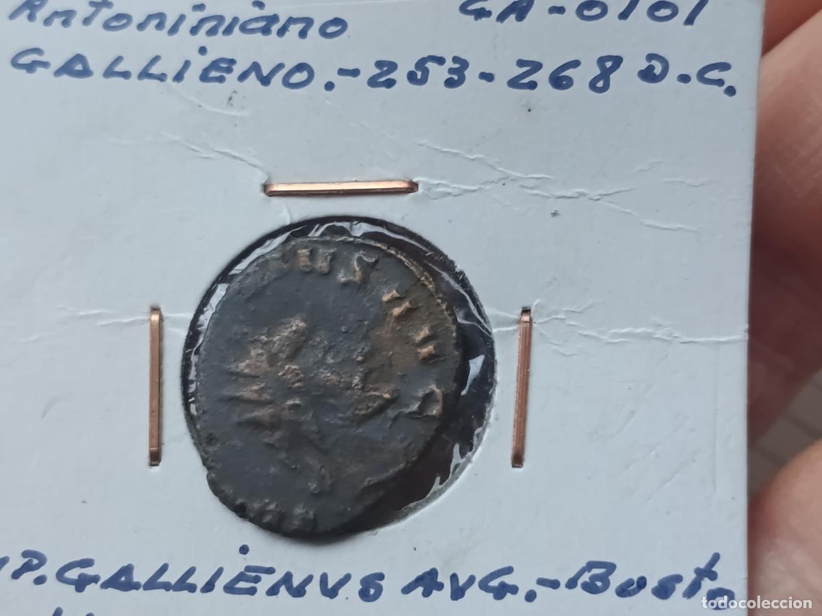 Monedas Imperio romano: Antoniniano romano de Galieno - Foto 1