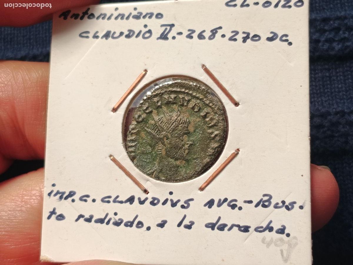 Monedas Imperio romano: Buen antoniniano de Claudio II - Foto 1