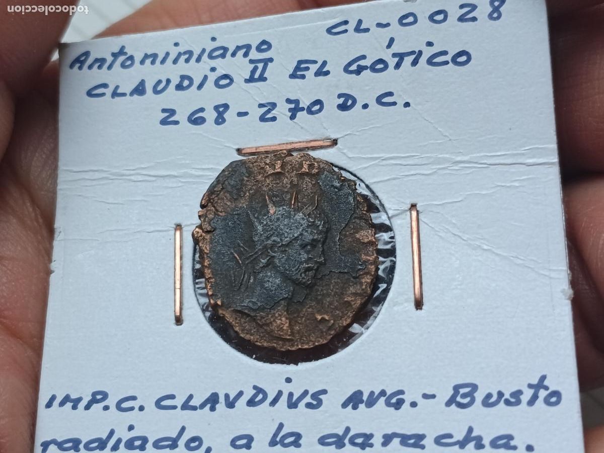 Monedas Imperio romano: Antoniniano de Claudio II - Foto 1