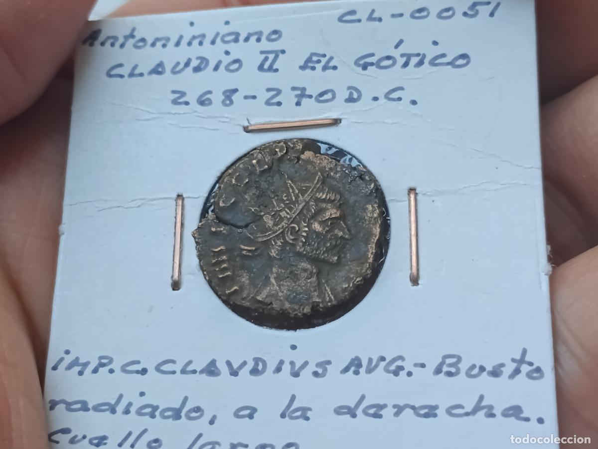 Monedas Imperio romano: Antoniniano de Claudio II - Foto 1