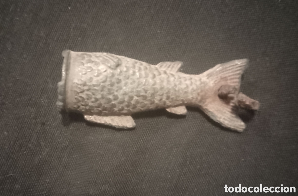 Monedas Imperio romano: AMULETO ROMANO EN FORMA DE PEZ - Foto 1