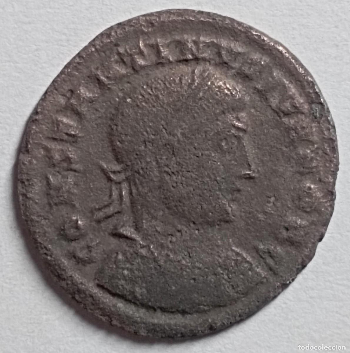 Monedas Imperio romano: Moneda del Imperio Romano, nummus de Constantinus II del 326 d.C. - Foto 1