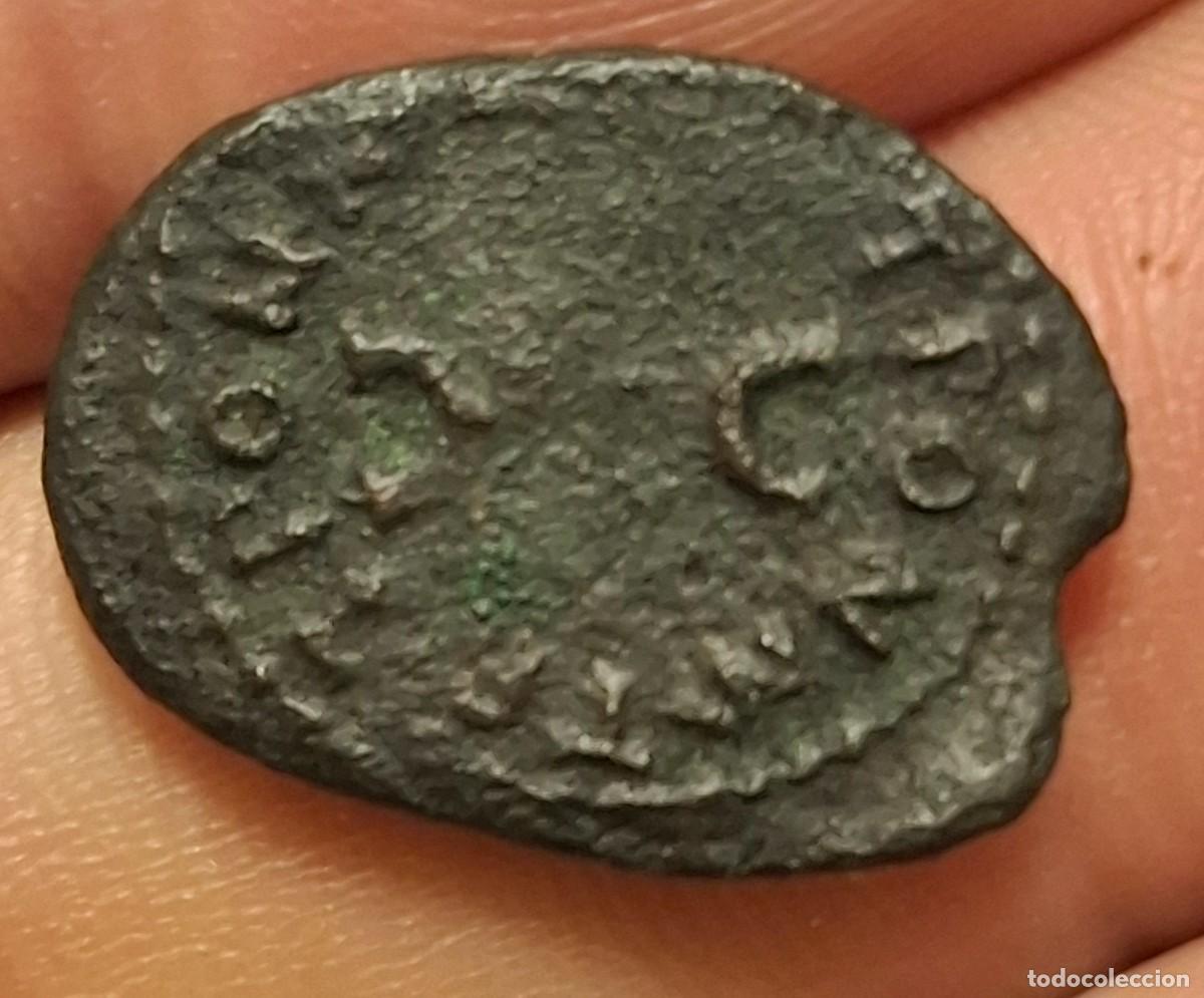 Monedas Imperio romano: Error de Acu&ntilde;acion. CLAUDIO (41-45 D.C.) CUADRANTE. - Foto 1