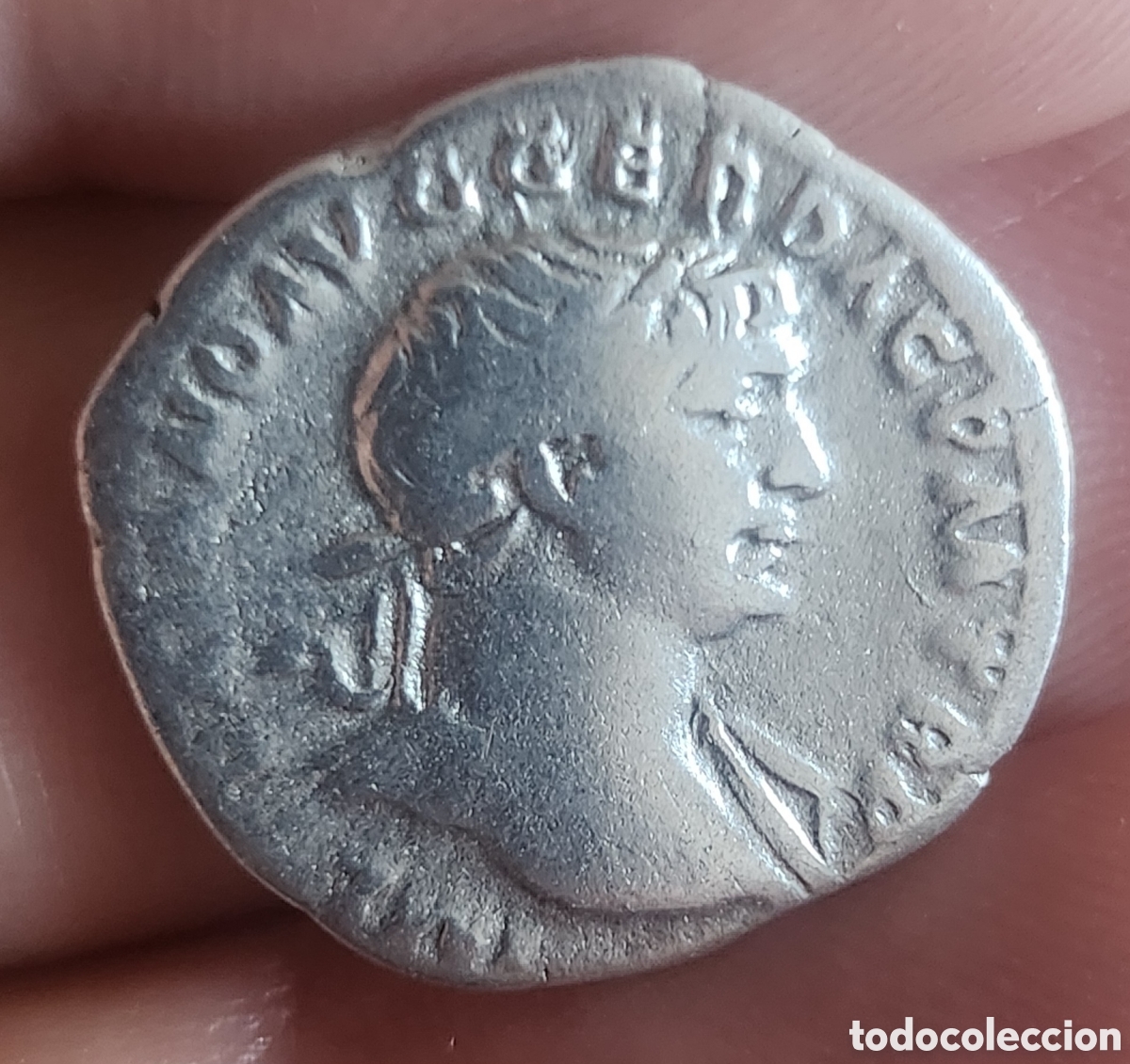 Monedas Imperio romano: Aut&eacute;ntico Denario de Trajano - Foto 1