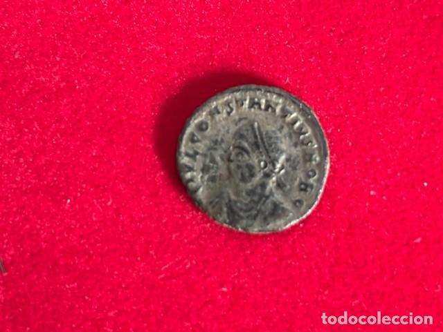 Monedas Imperio romano: Follis, Constancio II, 2,67 grs, MBC+ - Foto 1