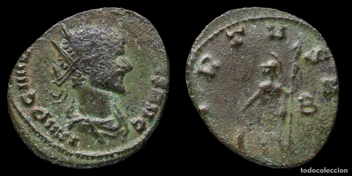 Monedas Imperio Romano: Quintillus Antoninianus - VIRTVS AVG, Rome - 21 mm / 2,28 gr.