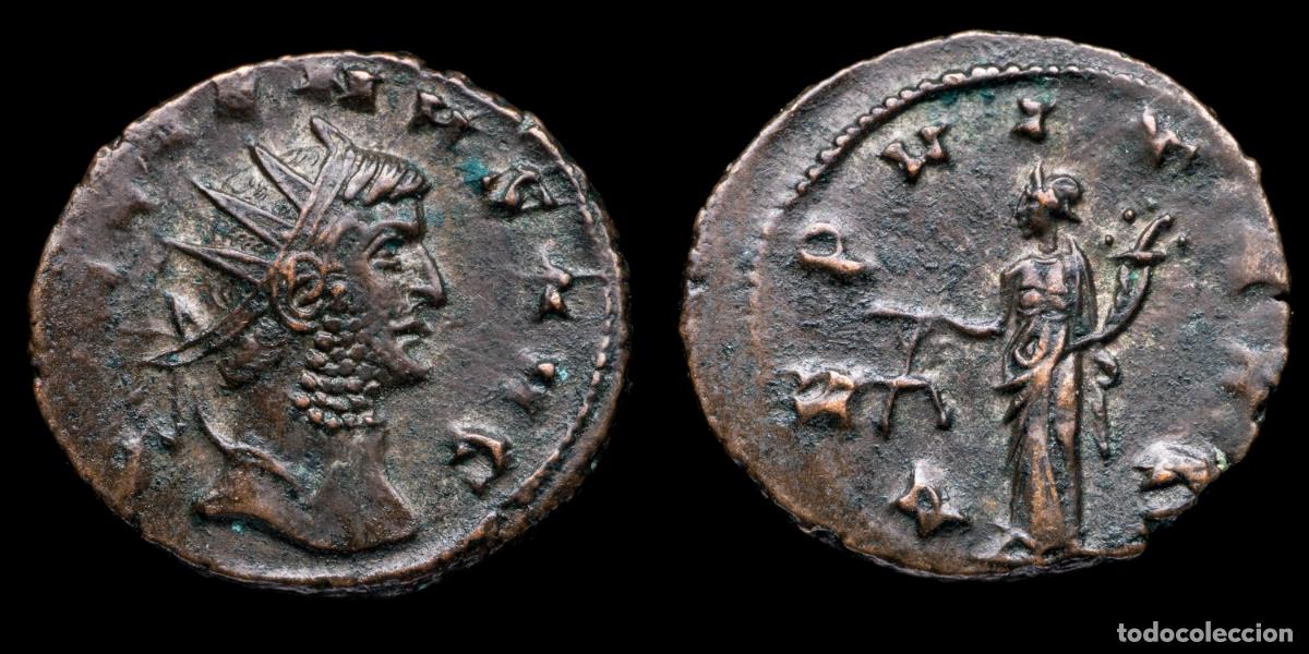 Monedas Imperio Romano: Gallienus Antoninianus - AEQVITAS AVG - 20 mm / 3,36 gr.