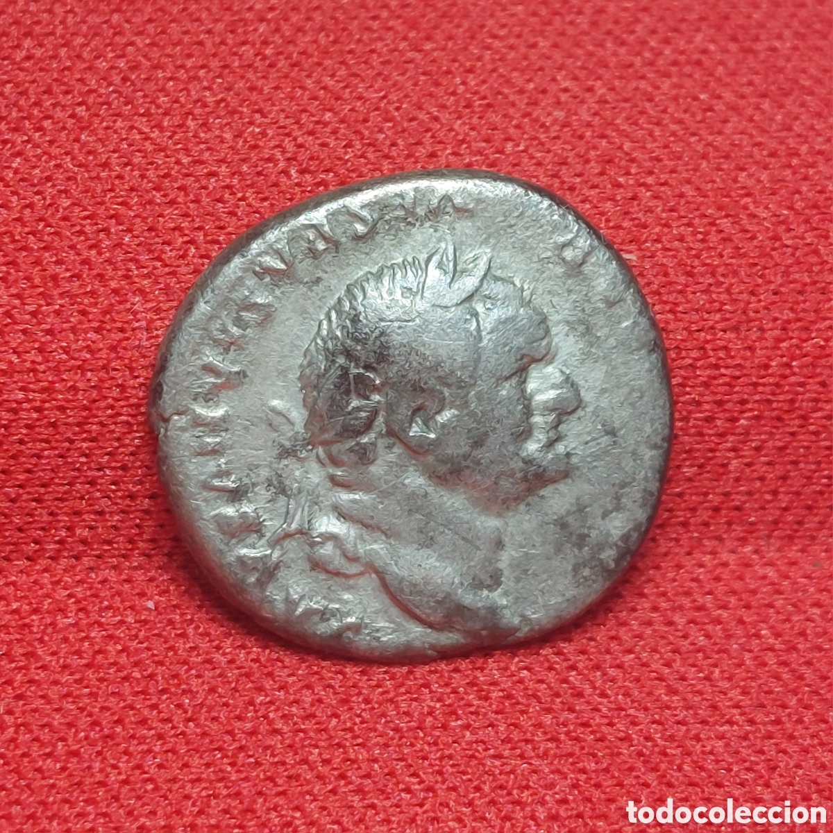 Monedas Imperio Romano: VESPASIANO. (RIC 847 ) (DENARIO. IMPERIO ROMANO) { 76 dC. ROMA }&nbsp;