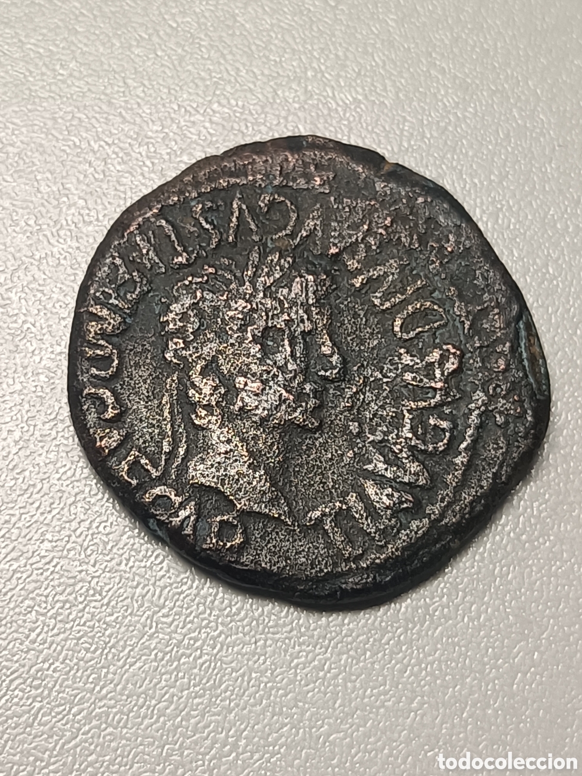 Monedas Imperio Romano: AS Tiberio Clagurris