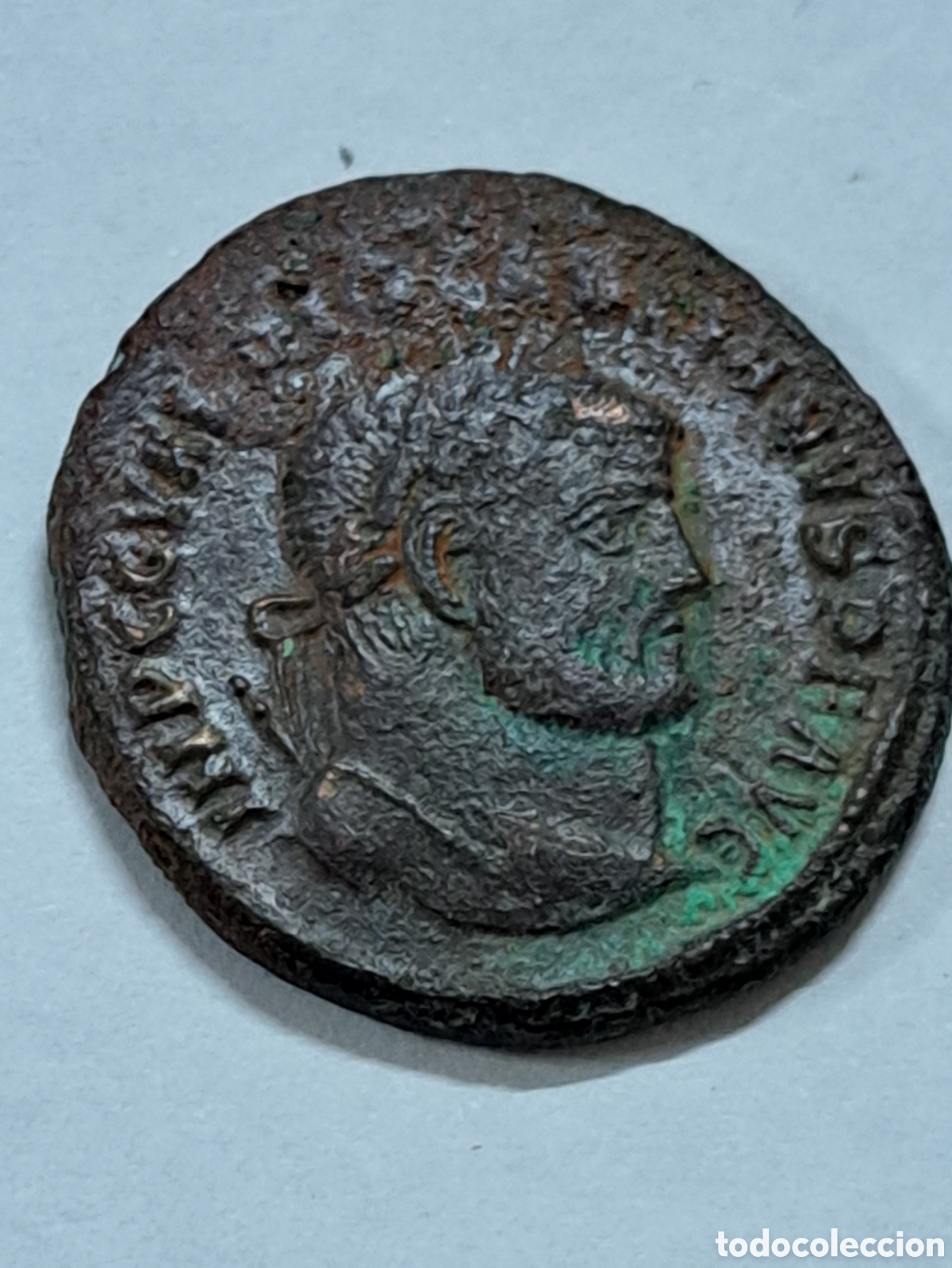 Monedas Imperio romano: Moneda romana a identificar pesa 9,04 gr - Foto 1