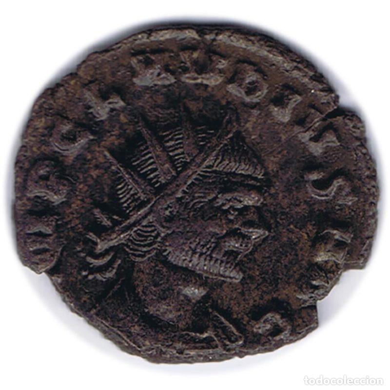 Monedas Imperio Romano: MONEDA ROMANA ANTONINIANO CLAUDIO III GOTICO 269-270 D.C.
