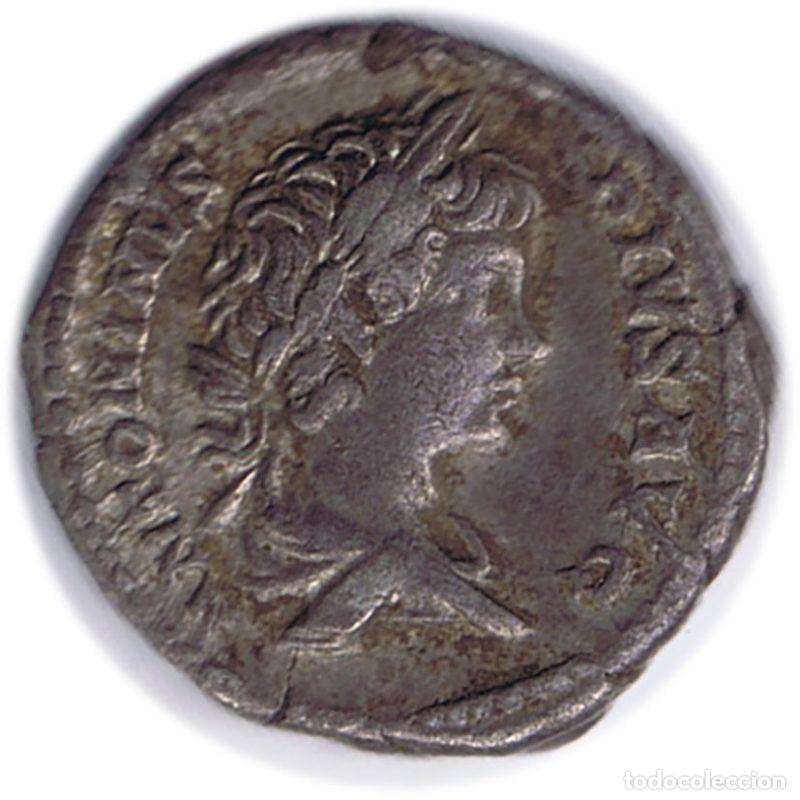 Monedas Imperio Romano: DENARIO DE PLATA CARACALLA A&Ntilde;O 201 D.C. ROMA