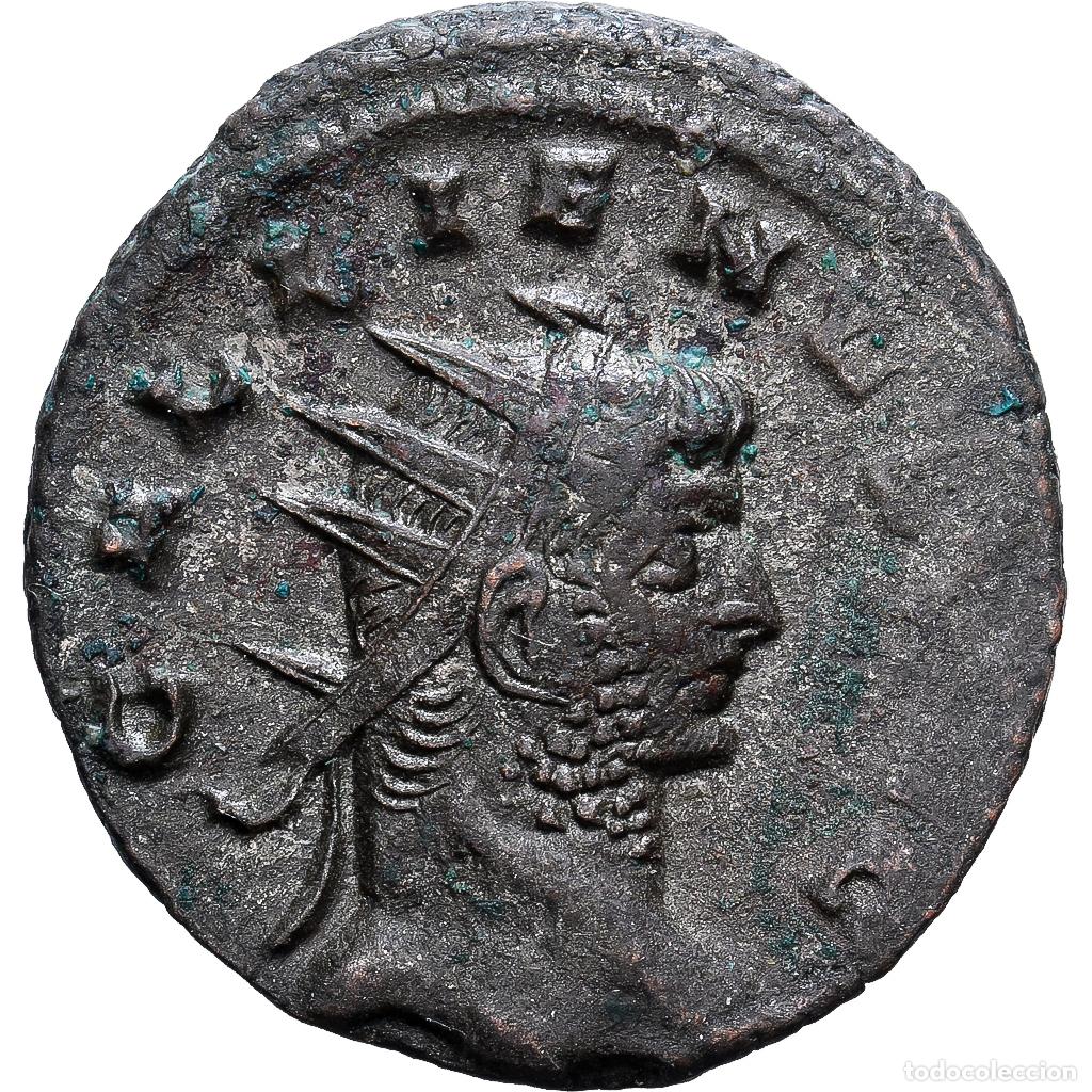 Monedas Imperio Romano: [#139528] Roman Empire, Gallienus, Antoninianus, 260-268, Mediolanum, Plata, MBC, RIC:501k