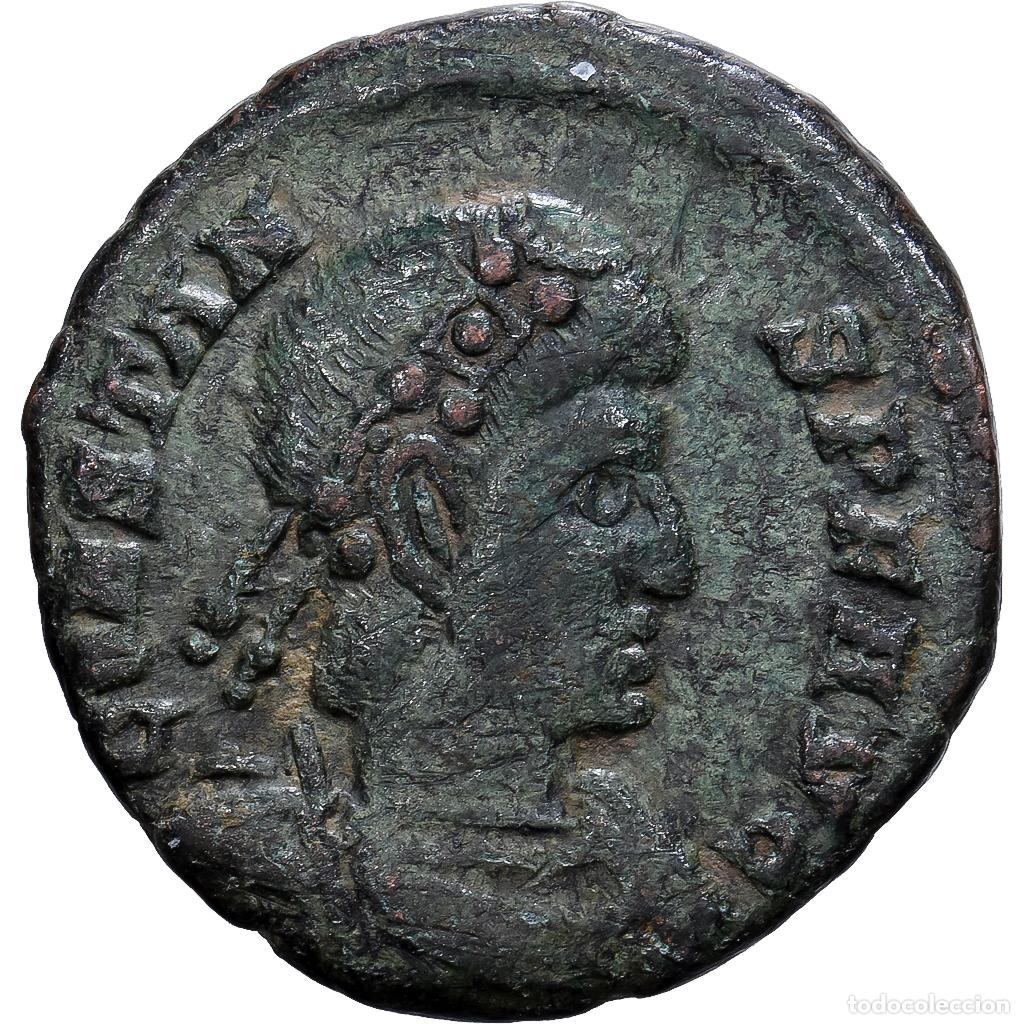 Monedas Imperio Romano: [#139529] Roman Empire, Constans, &AElig; Unit, 347-348, Trier, Bronce, BC+, RIC:182