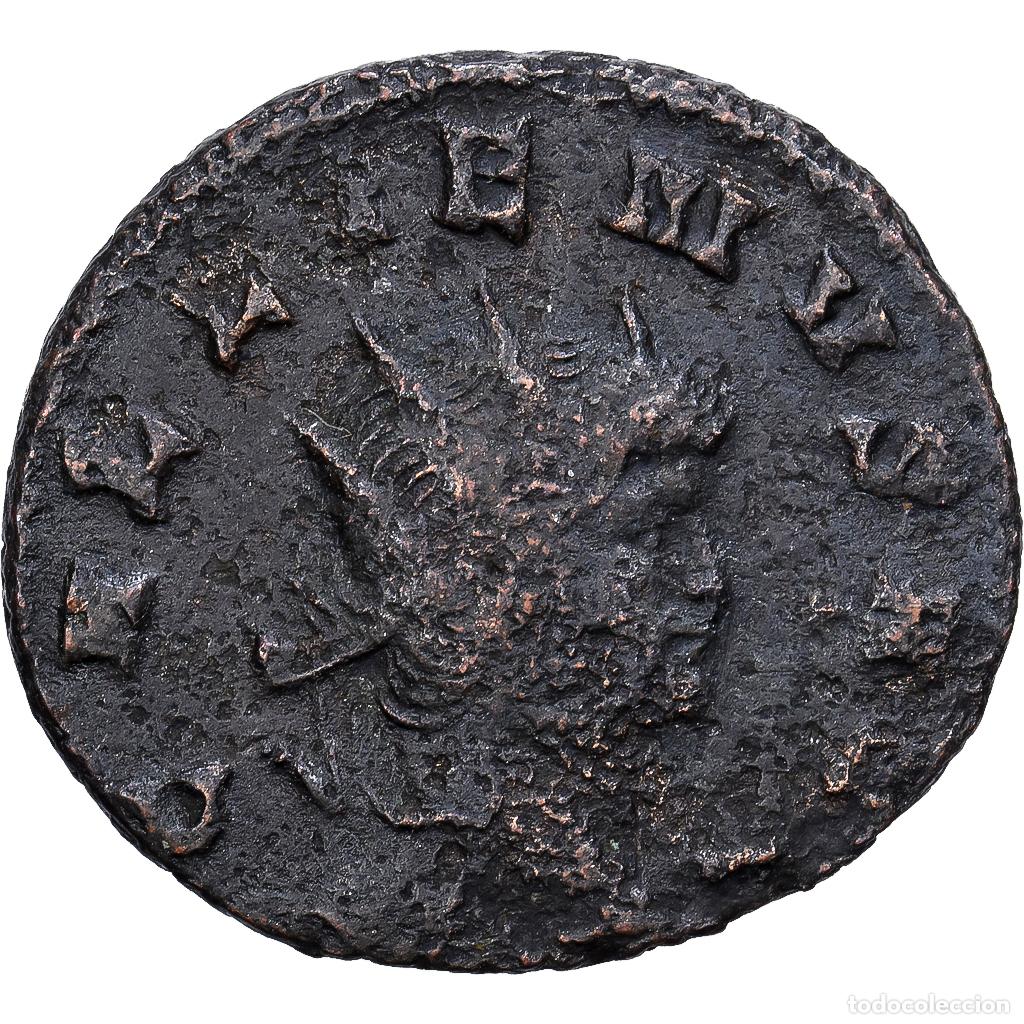 Monedas Imperio Romano: [#139534] Roman Empire, Gallienus, Antoninianus, 260-268, Rome, Vell&oacute;n, BC+, RIC:164