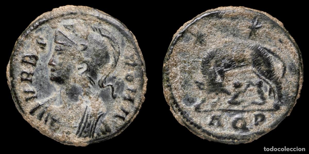 Monedas Imperio Romano: Constantine I Commemorative Series - VRBS ROMA, Aquileia - 17 mm / 2,55 gr.