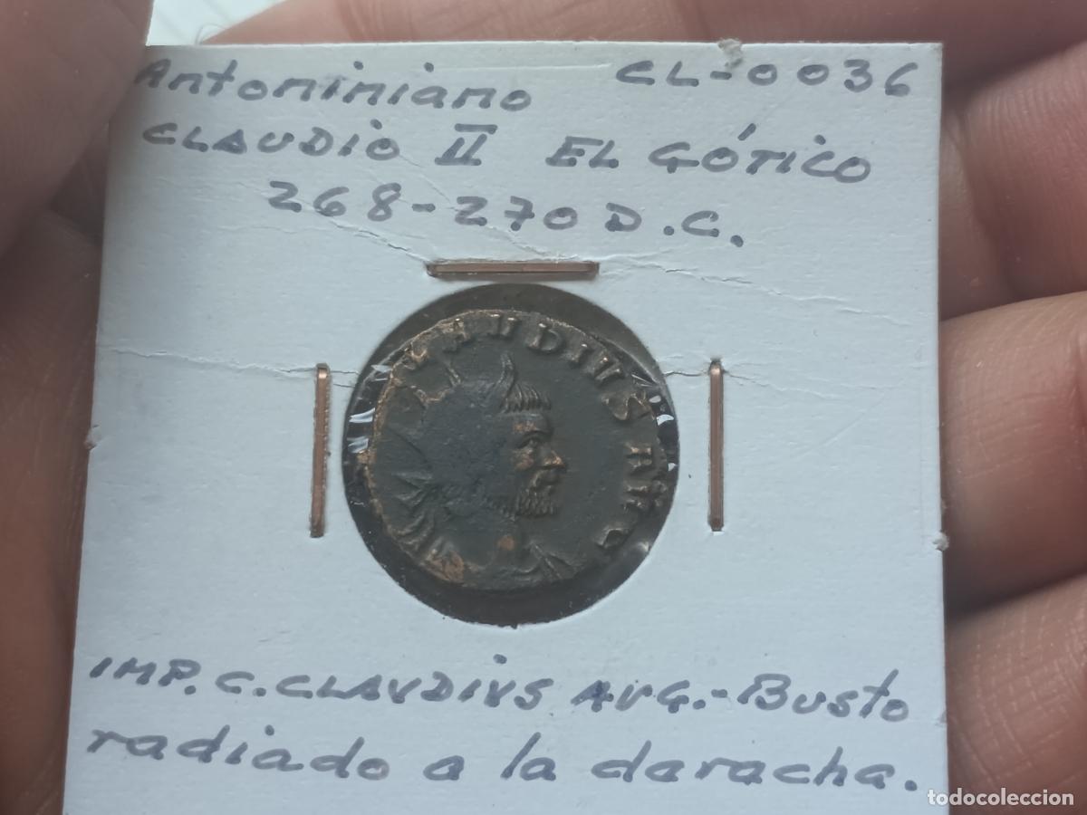 Monedas Imperio Romano: Claudio II. Antoniniano