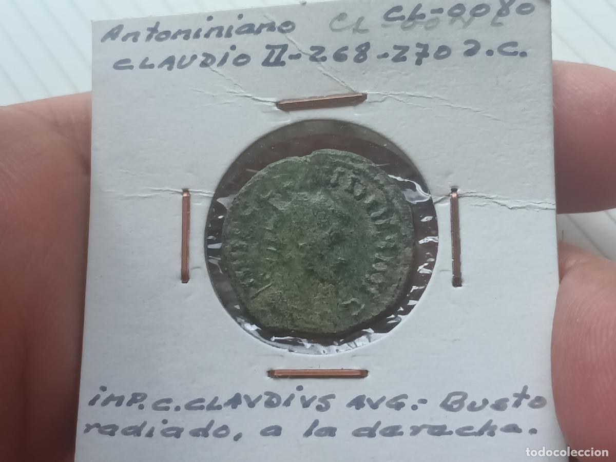 Monedas Imperio Romano: Claudio II. Antoniniano