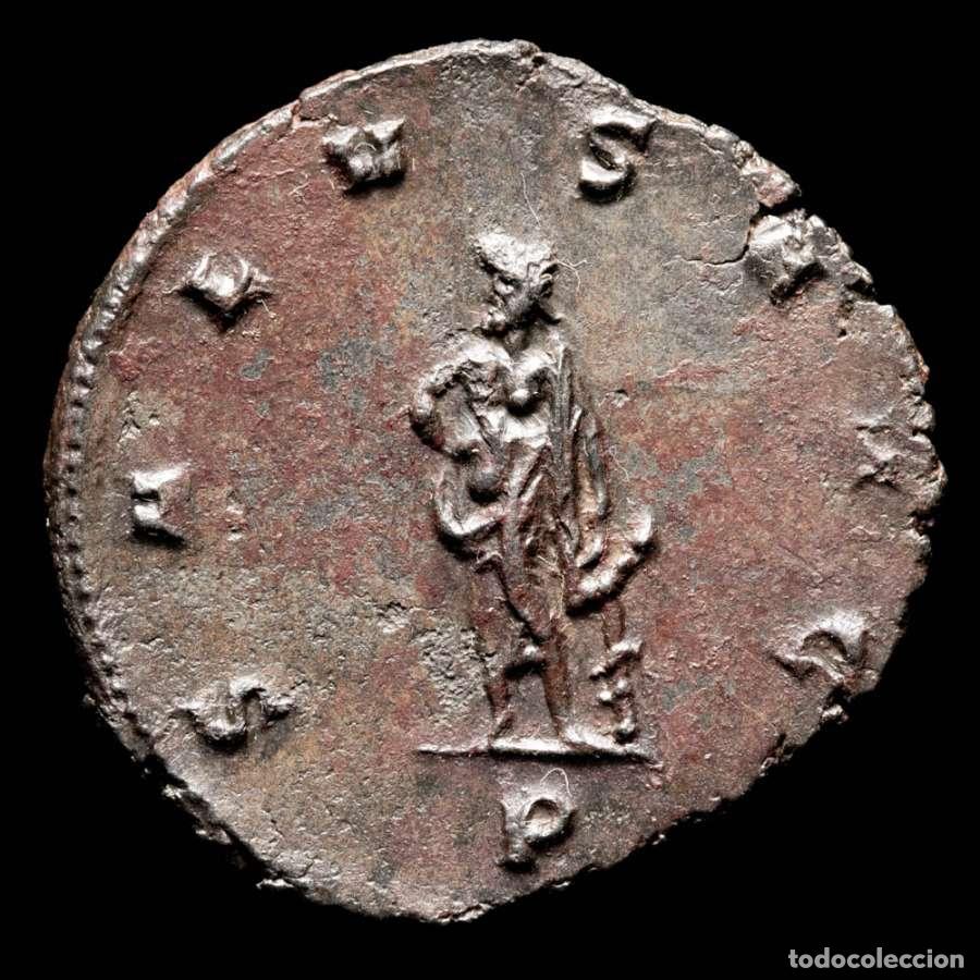 Monedas Imperio Romano: Galieno 253-268 A.D. Milan. Antoniniano. SALVS AVG / P. Aesculapio
