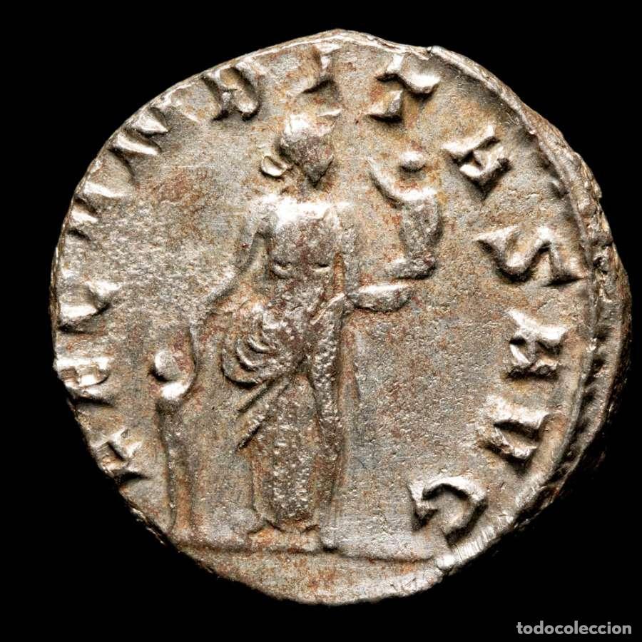Monedas Imperio Romano: Salonina 254-268 dC. AE antoniniano, Roma. FECVNDITAS AVG (523)