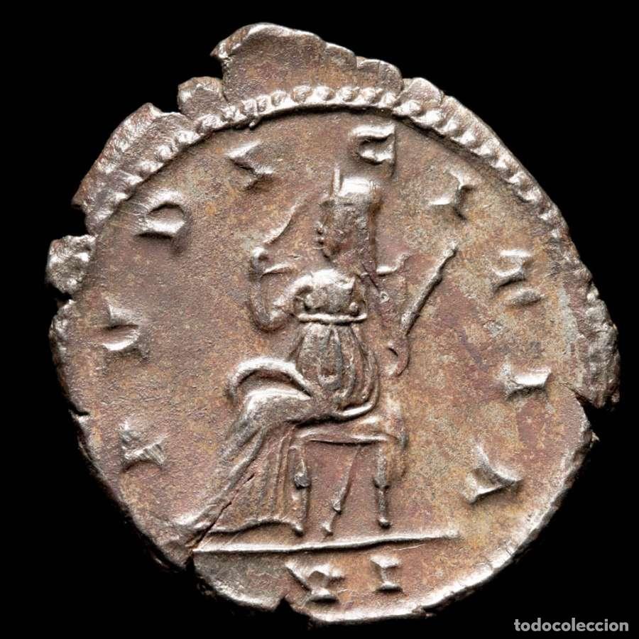 Monedas Imperio Romano: Salonina 254-268 d.C. Antoniniano PVDICITIA / VI - Roma (b527)