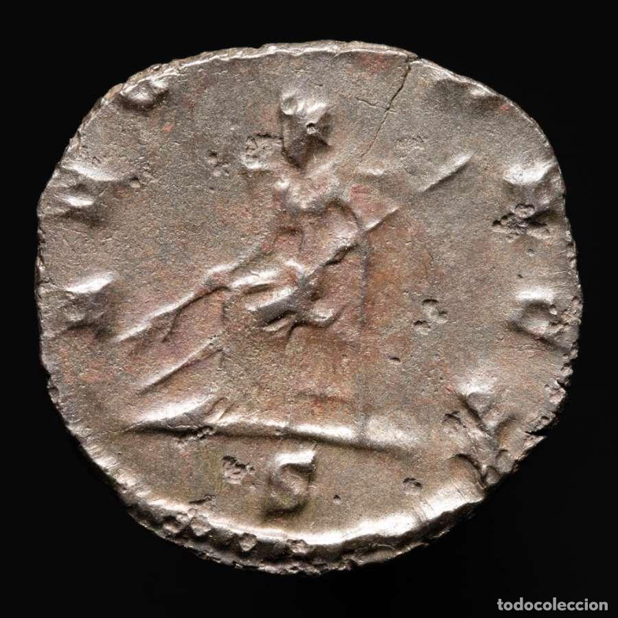 Monedas Imperio Romano: Salonina, antoniniano. AVG IN PACE / S, Mediolanum 266 d.C. (B529)