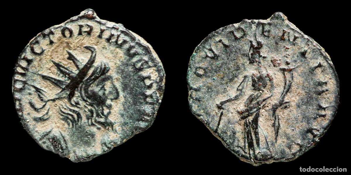 Monedas Imperio Romano: Victorinus Antoninianus - PROVIDENTIA AVG - 19 mm / 2.55 gr.