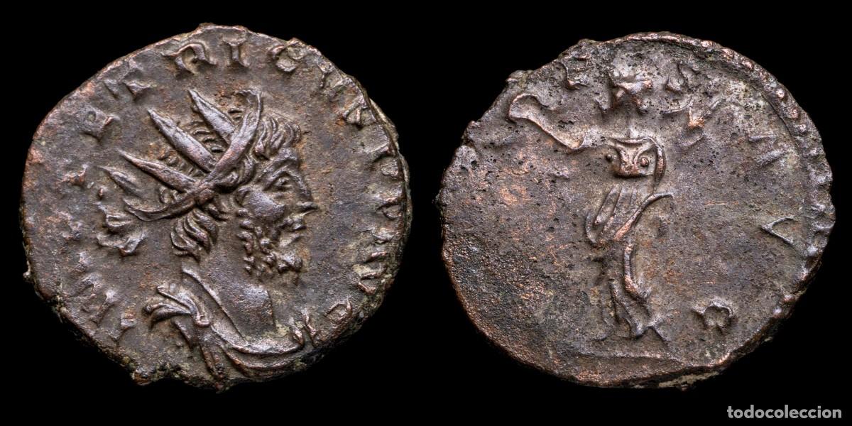 Monedas Imperio Romano: Tetricus I Antoninianus - COMES AVG - 19 mm / 3,07 gr.