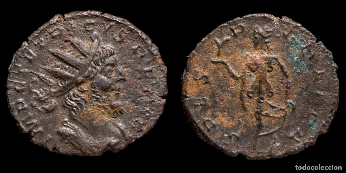 Monedas Imperio Romano: Tetricus Antoninianus - SPES PVBLICA - 19 mm / 2,63 gr.