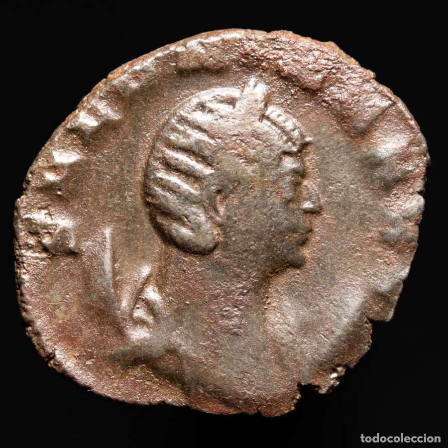Monedas Imperio Romano: Salonina, antoniniano. AVG IN PACE / MS, Mediolanum 266 d.C. (B540)
