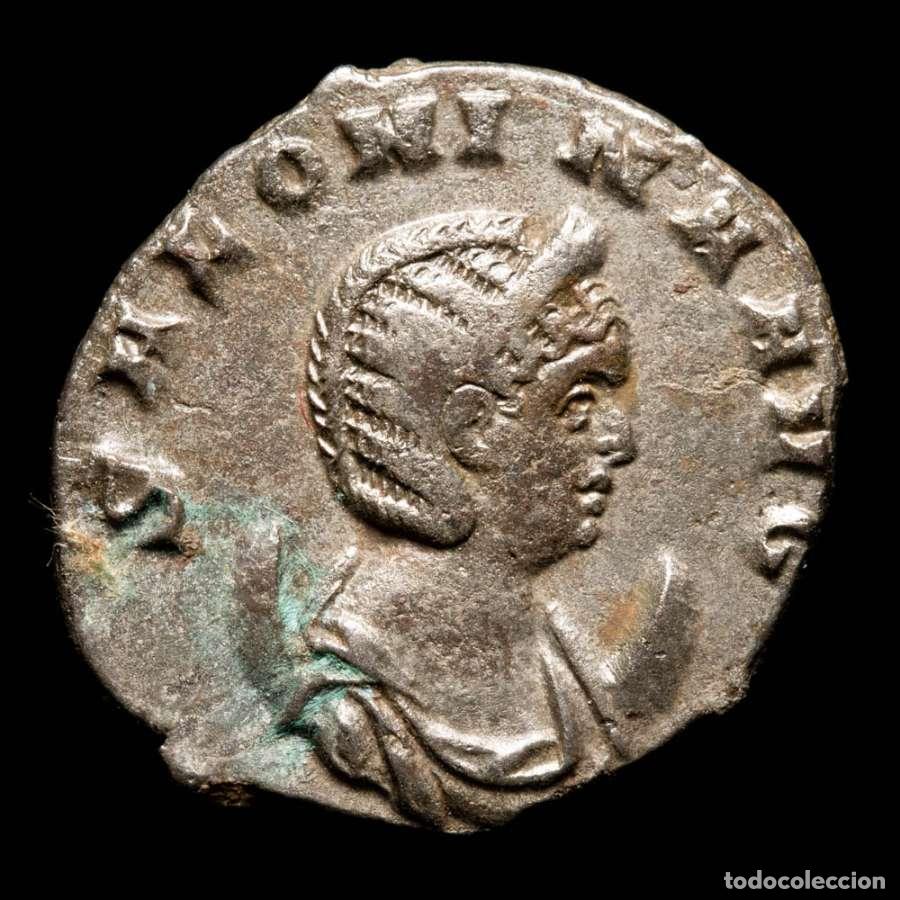 Monedas Imperio Romano: Salonina 254-268 d.C. Antoniniano PVDICITIA / VI - Roma (b541)