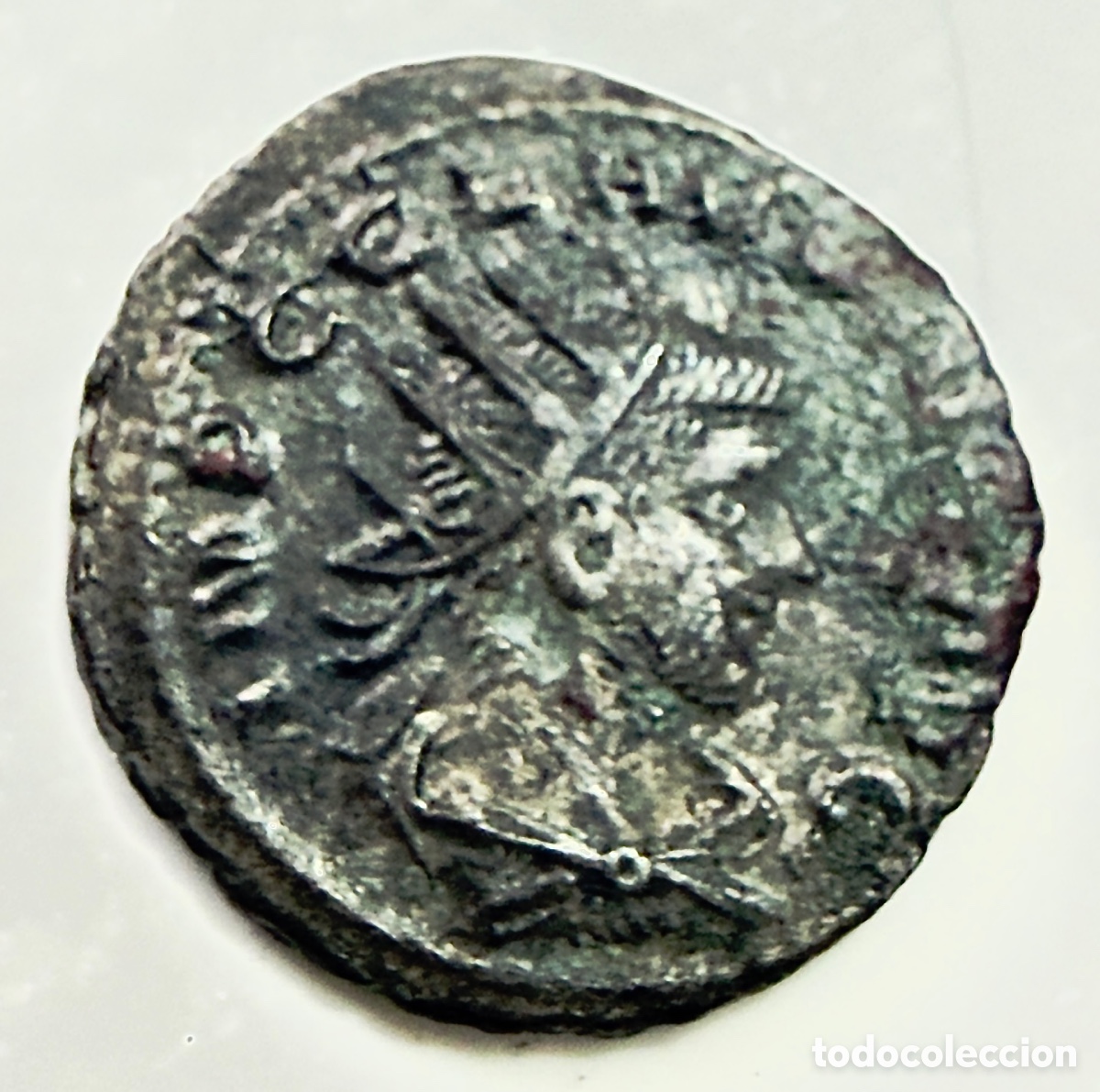 Monedas Imperio Romano: Moneda Romana Antigua &ndash; Bajo Imperio &ndash; AE &ndash; Siglos III&ndash;IV d.C. &ndash; A Identificar