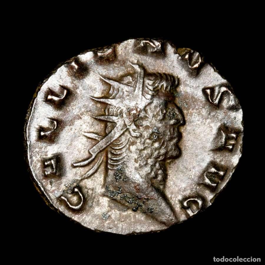 Monedas Imperio Romano: Galieno (253-268 d.C.). Antoniniano, LAETITIA AVG. Milan. (559)