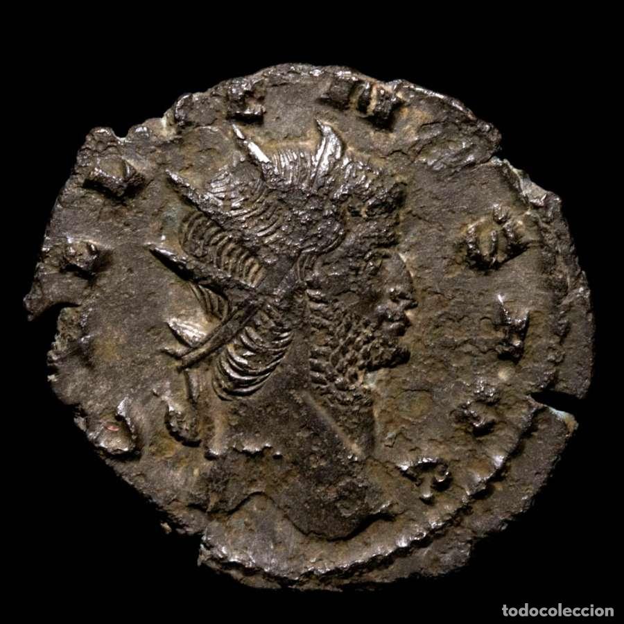 Monedas Imperio Romano: Galieno 253-268, Antoniniano, Roma. AETERNITAS AVG - &Gamma; Sol (564)