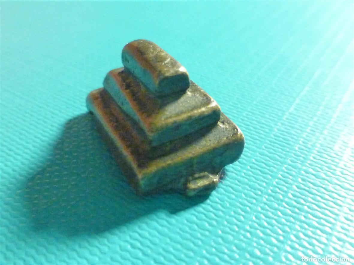 Monedas Imperio Romano: Premoneda - Moneda Primitiva - Bronce - 17,5 x 12,5 x 12,5 mm - 8 gr - Ponderal Medidor Calibrador