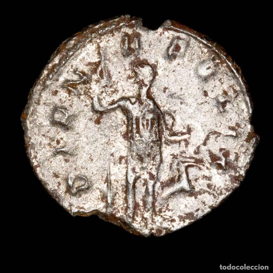 Monedas Imperio Romano: Imperio Romano - Galieno. Antoniniano. Mediolanum. DIANA FELIX.
