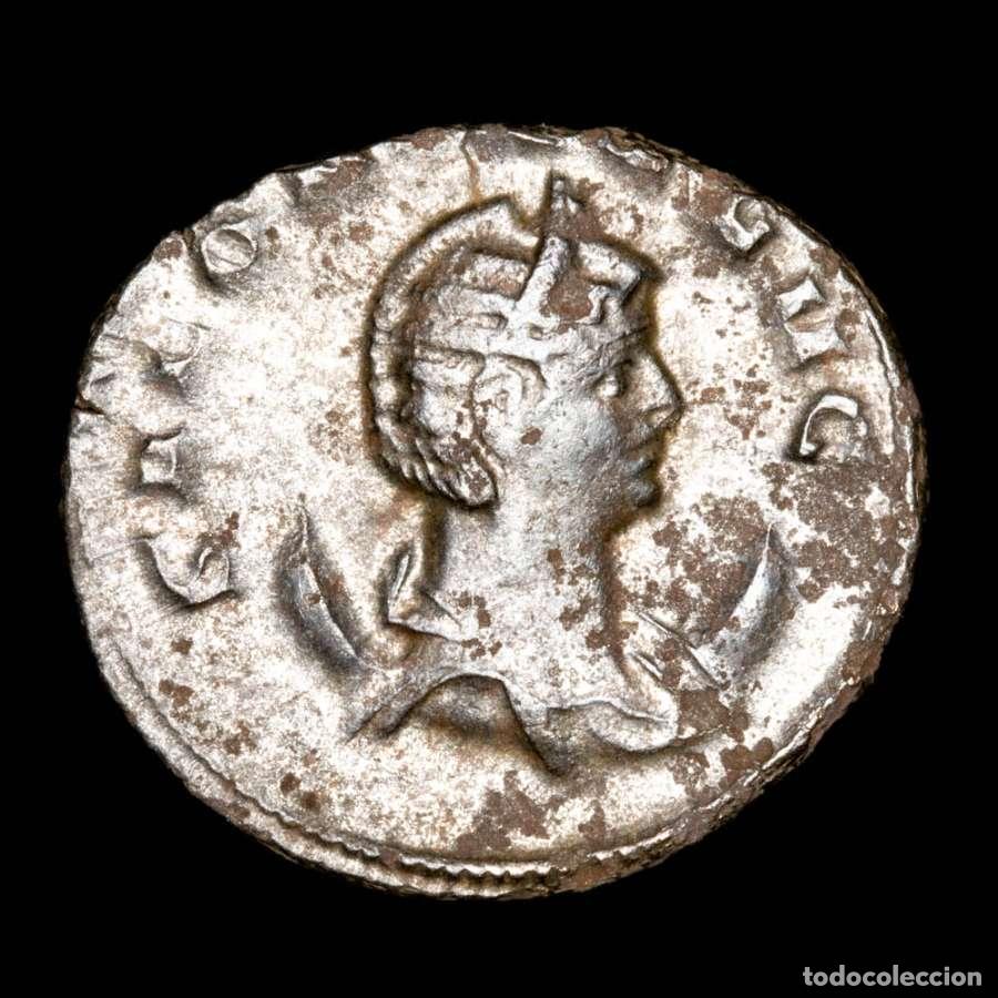 Monedas Imperio Romano: Salonina, antoniniano. VESTA FELIX - S, Mediolanum 267 d.C. (B603)