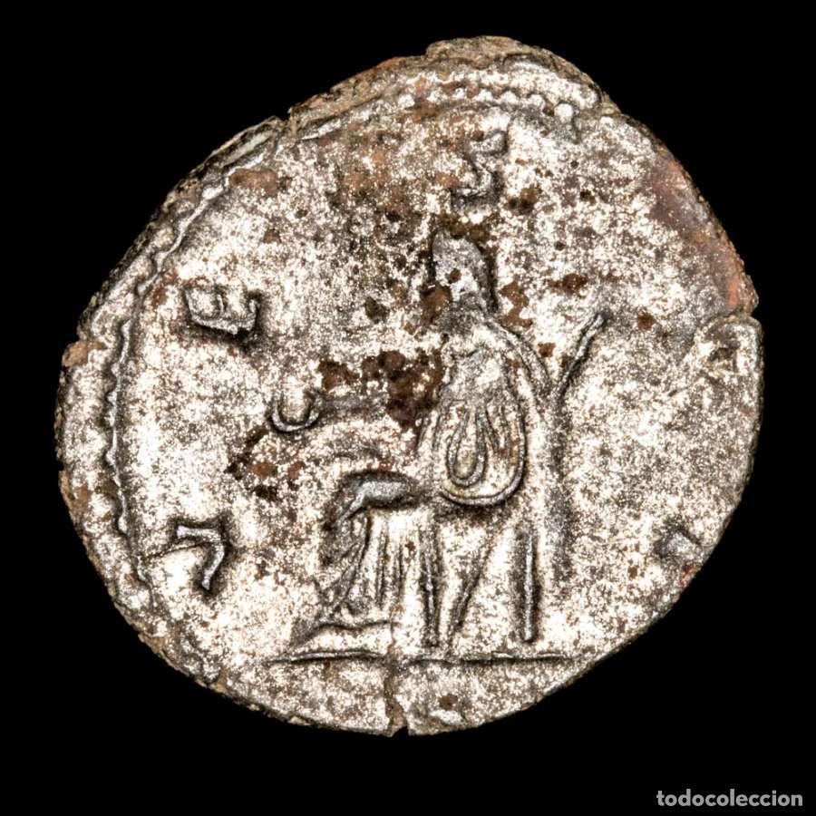 Monedas Imperio Romano: Salonina, antoniniano. VESTA , 257/8 dC. - Colonia (K&ouml;ln) - (B0605)