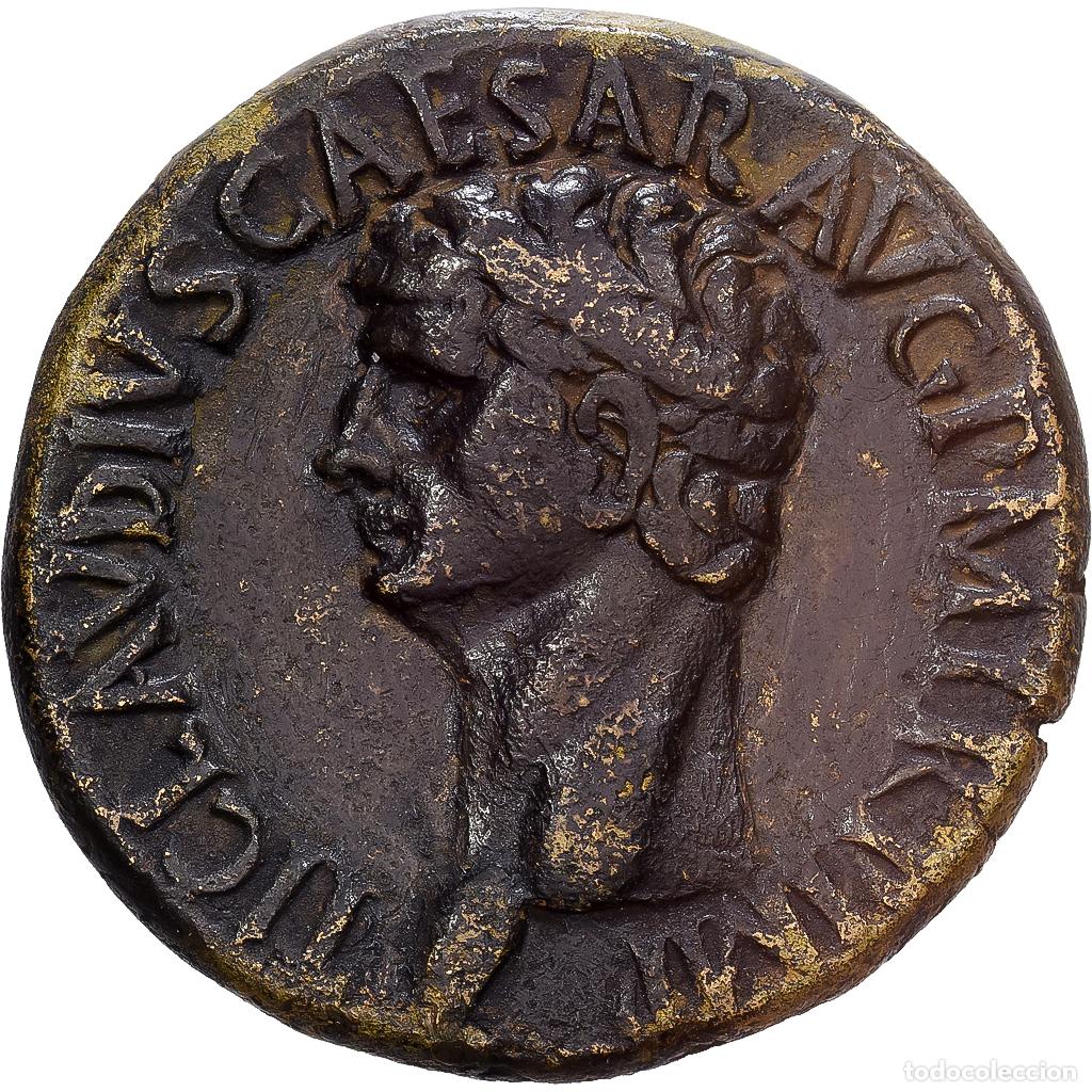 Monedas Imperio Romano: [#1202790] Roman Empire, Claudius, Dupondius, 41-45, Rome, Bronce, MBC, RIC:110