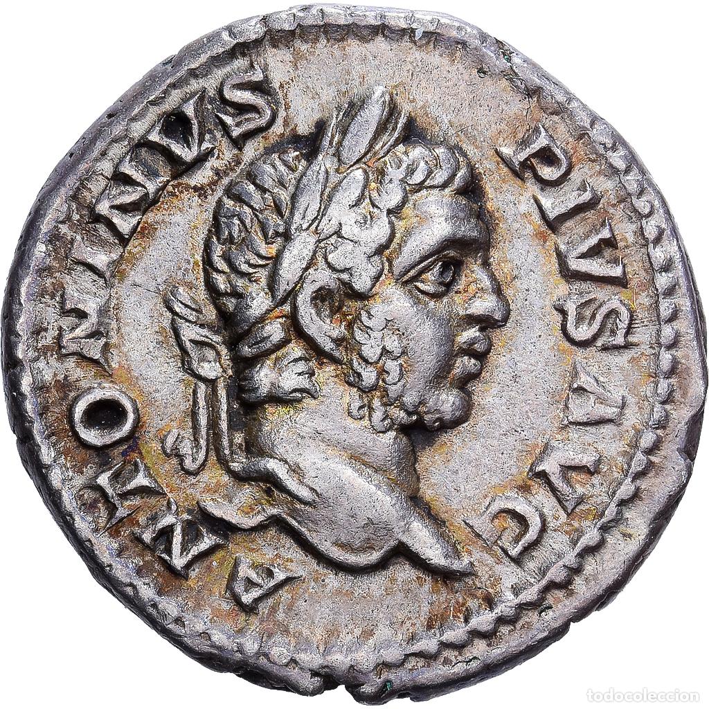 Monedas Imperio Romano: [#1202813] Roman Empire, Caracalla, Denarius, 210, Rome, Plata, MBC