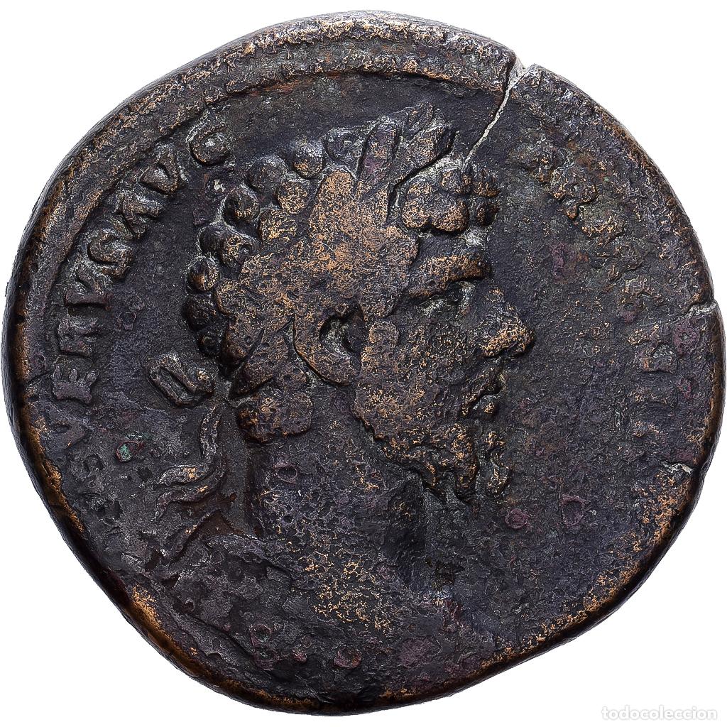 Monedas Imperio Romano: [#1202876] Roman Empire, Lucius Verus, Sestercio, 166, Rome, Bronce, BC+, RIC:1456