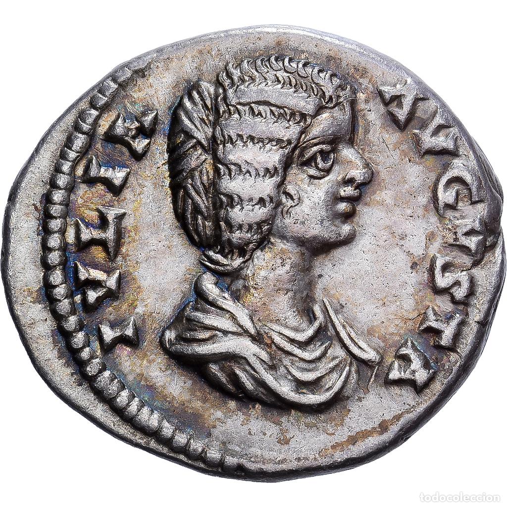 Monedas Imperio Romano: [#1202814] Roman Empire, Julia Domna, Denarius, 203, Rome, Plata, MBC+, RIC:574