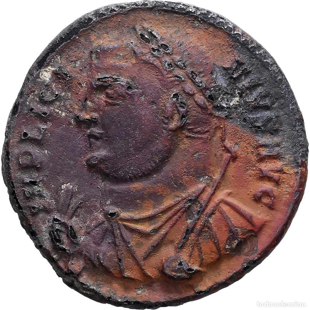 Monedas Imperio Romano: [#1202827] Roman Empire, Licinius I, Follis, 316, Heraclea, Vell&oacute;n, MBC, RIC:15