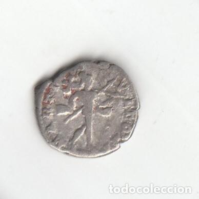 Monedas Imperio Romano: Denario de Plata de CARACALLA con dorso 'MARTI VLTORI' (196-198 d. C.). BC. Escaso.